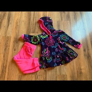 24 month girls jacket top an pants